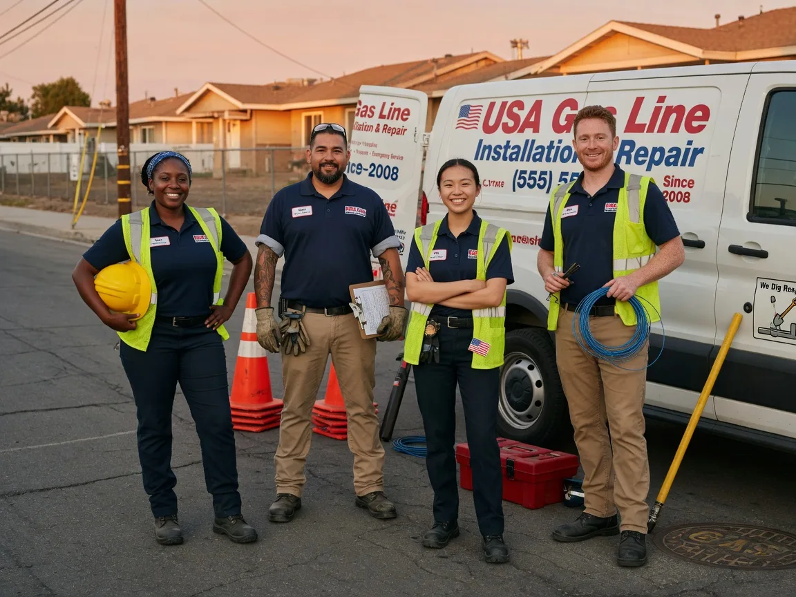 Gas Line Installation company in Yarmouth, IA